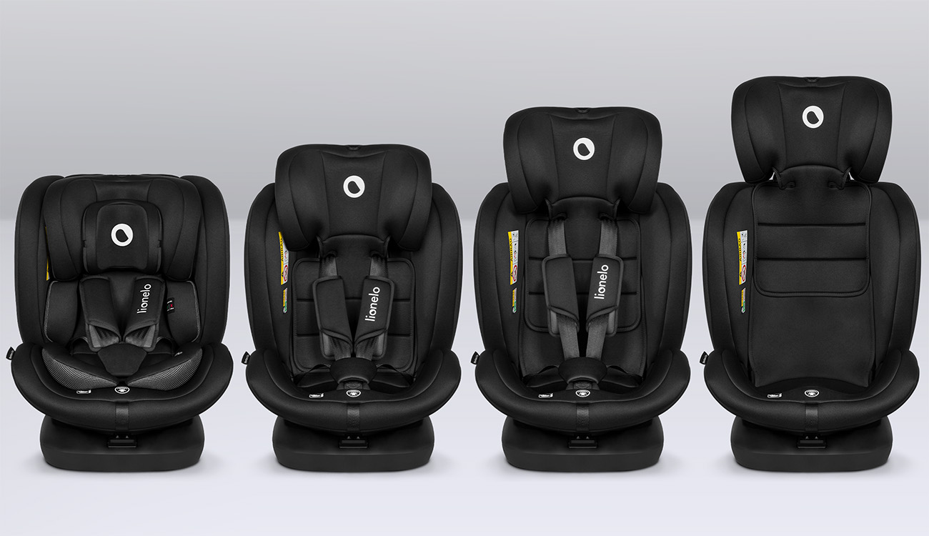 BASTIAAN car Chair of Lionelo. Groups I,II,III-weight from 9 to 36Kg. Solid  structure.
